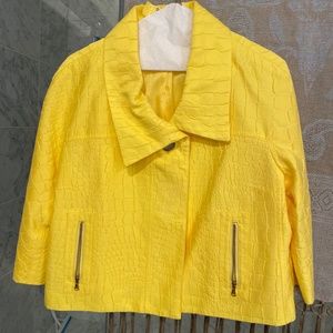 Yellow Carlisle Blazer Jacket